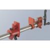 Nekonečná šroubová svěrka TOOLCRAFT TO-7173954 Vnější délka: 180 mm