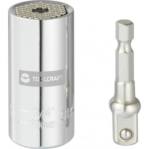 TOOLCRAFT nástrčný klíč , 1/4 (6,3 mm), 3/4 , TO-7273935