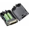 TRU COMPONENTS TC-9744136 zástrčka D-SUB Pólů: 15 drát 1 ks