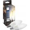 Philips Hue LED svítidlo - rozšíření 871951435673300 Energetická třída (EEK2021): G (A - G) Hue White Amb. Doppelpack 2x470lm E14 5.2 W teplá až studená bílá