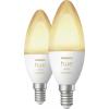 Philips Hue LED svítidlo - rozšíření 871951435673300 Energetická třída (EEK2021): G (A - G) Hue White Amb. Doppelpack 2x470lm E14 5.2 W teplá až studená bílá