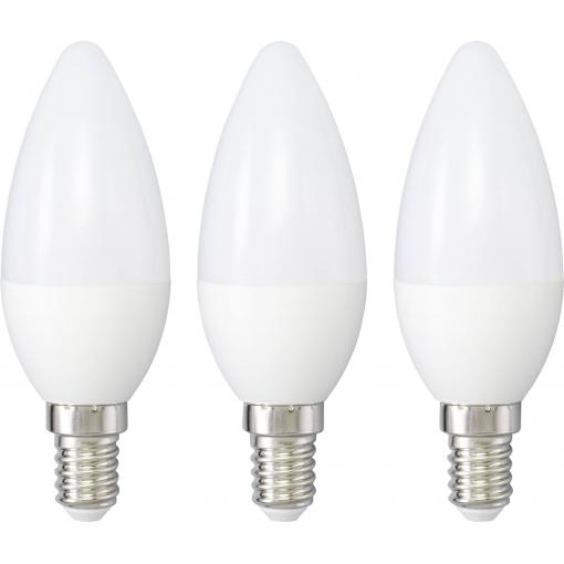 Sygonix SY-4892456 LED Energetická třída (EEK2021) F (A - G) E14 2.9 W = 25 W teplá bílá (Ø x v) 35 mm x 100 mm 3 ks