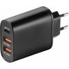 VOLTCRAFT UC-3ACX001 VC-12231145 USB nabíječka vnitřní Výstupní proud (max.) 3000 mA 3 x 2x USB A, 1x USB-C®