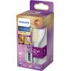 Philips LED 871951432383400 LED Energetická třída (EEK2021) D (A - G) E27 klasická žárovka 6 W = 60 W teplá bílá (Ø x d) 60 mm x 104 mm 1 ks