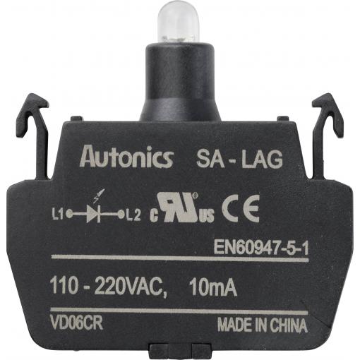 TRU COMPONENTS SA-LAG LED kontrolka zelená 110 V, 240 V 1 ks