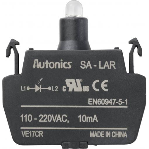 TRU COMPONENTS SA-LAR LED kontrolka červená 110 V, 240 V 1 ks
