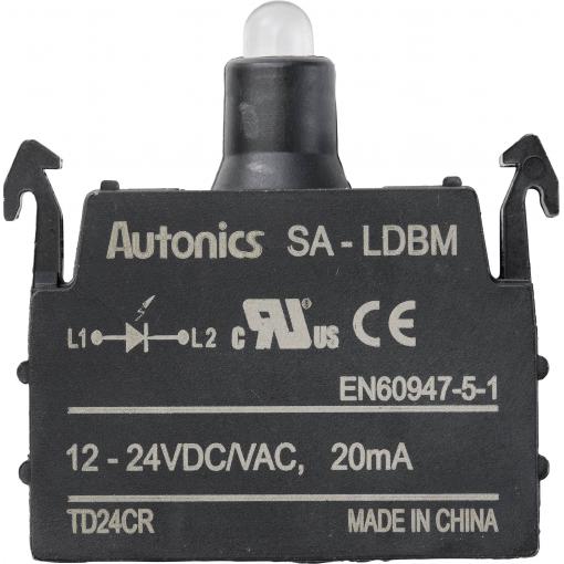 TRU COMPONENTS SA-LDBM LED kontrolka modrá 12 V, 24 V 1 ks