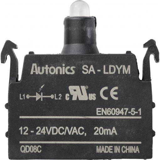 TRU COMPONENTS SA-LDYM LED kontrolka žlutá 12 V, 24 V 1 ks