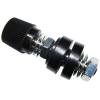 Šroubovací svorka 56 mm, závit M8, černá