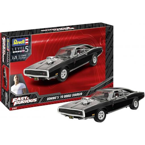 Revell Fast & Furious - Dominics 1970 Dodge Charger 1:24 model auta