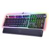 Thermaltake Argent K5 Sliver Switch (GER) kabelový herní klávesnice německá, QWERTZ titanová s podsvícením