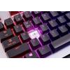 Thermaltake Argent K5 Sliver Switch (GER) kabelový herní klávesnice německá, QWERTZ titanová s podsvícením
