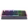 Thermaltake Argent K5 Sliver Switch (GER) kabelový herní klávesnice německá, QWERTZ titanová s podsvícením
