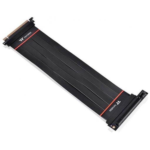 Thermaltake PCIe riser kabel PCIe 4.0 Zástrčka PCIe x16, Zásuvka PCIe x16 0.30 m černá Zásuvka úhlová, otočená o 90° AC-058-CO1OTN-C2
