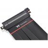 Thermaltake PCIe riser kabel PCIe 4.0 Zástrčka PCIe x16, Zásuvka PCIe x16 0.60 m černá AC-059-CO1OTN-C1
