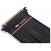 Thermaltake PCIe riser kabel PCIe 4.0 Zástrčka PCIe x16, Zásuvka PCIe x16 0.60 m černá AC-059-CO1OTN-C1