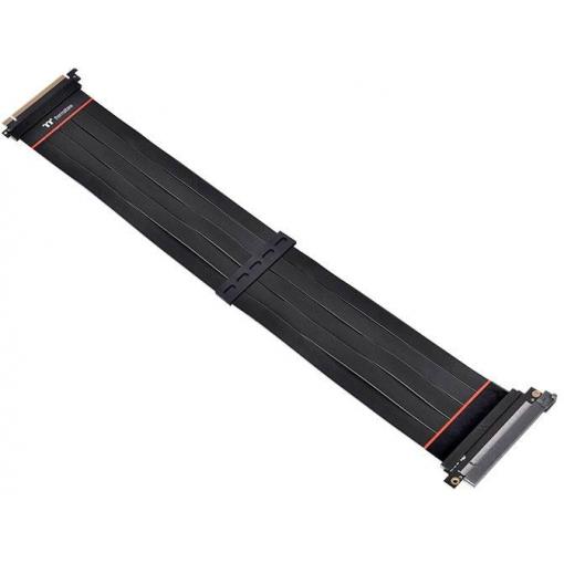 Thermaltake PCIe riser kabel PCIe 4.0 Zástrčka PCIe x16, Zásuvka PCIe x16 0.60 m černá AC-059-CO1OTN-C1