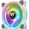 Thermaltake Riing Trio 12 RGB Radiator Fan White TT Premium Edition PC větrák s krytem bílá (š x v x h) 120 x 25 x 120 mm včetně LED osvětlení