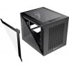 Thermaltake Divider 200 TG Air Black micro tower PC skříň černá 2 předinstalované ventilátory, boční okno, prachový filtr