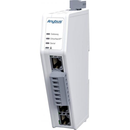 Anybus HMS Industrial sériový převodník RS-232, RS-485, Modbus-RTU, Ethernet/IP
