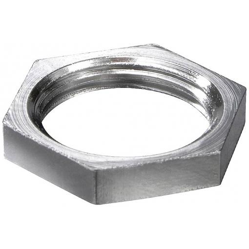 Wiska 10011533 GM 18 Cr pojistná matka nárazuvzdorný M18 kov přírodní 1 ks