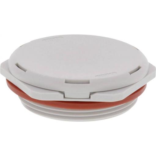 Wiska 10106617 EVPS 40 HF záslepka nárazuvzdorný M40 plast šedobílá (RAL 7035) 10 ks
