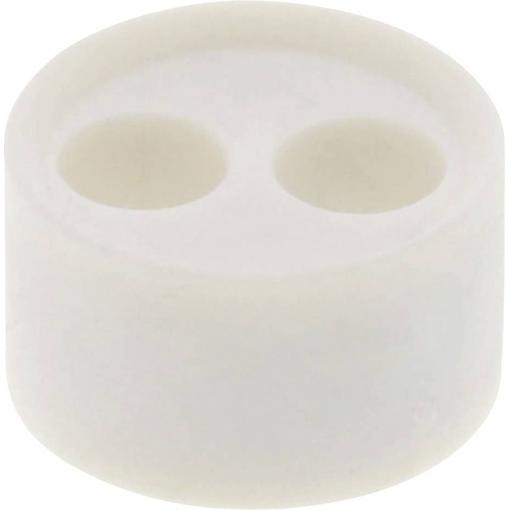 Wiska 10110533 MFD 40/01/095-01/145 RW těsnicí vložka s více průchody nárazuvzdorný , s odlehčením tahu M40 plast bílá 25 ks