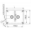 Wiska 10110743 rozbočovací krabice (d x š x v) 200 x 160 x 94 mm bílá IP66 / IP67 1 ks