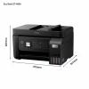 Epson EcoTank ET-4800 multifunkční tiskárna A4 tiskárna, skener, kopírka, fax ADF, duplexní, LAN, USB, Wi-Fi, Tintentank systém;černá