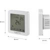 Sygonix Touch 2 pokojový termostat pod omítku týdenní program 1 do 70 °C