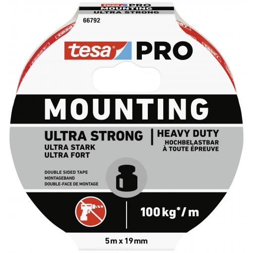 tesa Mounting PRO Ultra Strong 66792-00001-00 montážní páska bílá (d x š) 5 m x 19 mm 1 ks