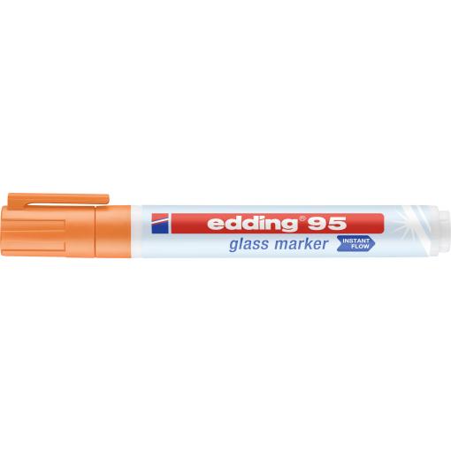 Edding 95 4-95006 Značka na sklo oranžová 1.5 mm, 3 mm N/A