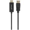 Manhattan DisplayPort / HDMI kabelový adaptér Konektor DisplayPort, Zástrčka HDMI-A 1.80 m černá 153201 Kabel DisplayPort