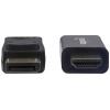 Manhattan DisplayPort / HDMI kabelový adaptér Konektor DisplayPort, Zástrčka HDMI-A 1.00 m černá 153195 Kabel DisplayPort