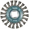 Makita Kulatý kartáč, 115 mm, kov, X-Lock Makita - Rundbürste - für Metall, Farbe, Rost, Schweißkanten D-73405 1 ks