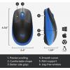 Logitech M190 optická myš, přenos bezdrátový, 3 tlačítko, 1000 dpi, modrá