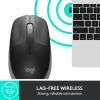 Logitech M190 optická myš, přenos bezdrátový, 3 tlačítko, 1000 dpi, středně šedá