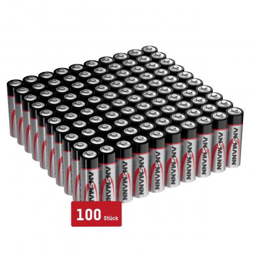 Ansmann Mignon AA LR6 100er Box tužková baterie AA alkalicko-manganová, 1.5 V, 100 ks