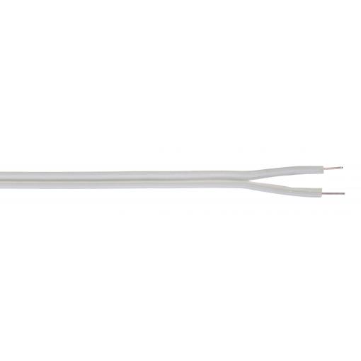 AS Schwabe 30050 připojovací kabel 2 x 0.75 mm² bílá 5 m
