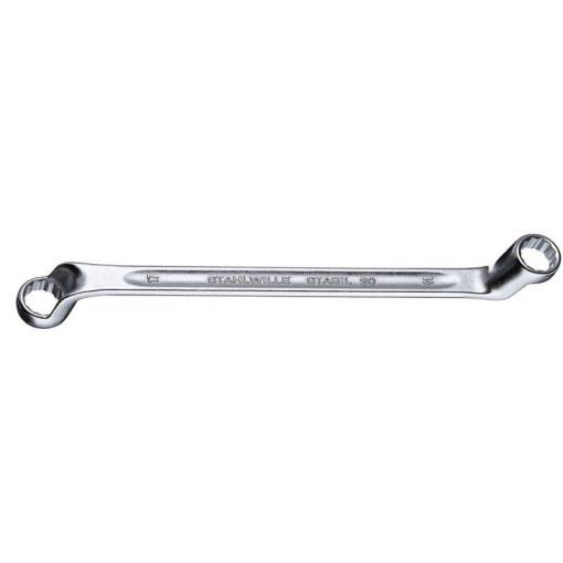 Stahlwille 41041922 20 19 X 22 oboustranný očkový klíč Délka klíče (cm) (jen pro nadpis) 19 - 22 mm