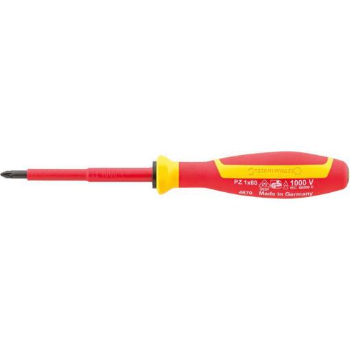 Stahlwille 4670 VDE 2 VDE POZIDRIV-SCHRAUBENDREHER MIT DRALL-GRIFF 46703002 křížový šroubovák 2