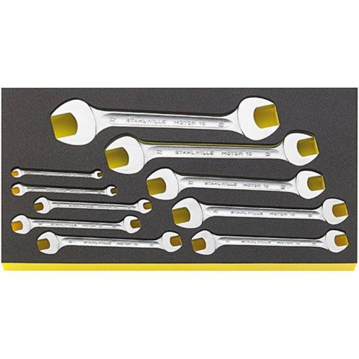 Stahlwille 96830120 TCS WT 10/10 6-32MM sada oboustranných plochých klíčů Délka klíče (cm) (jen pro nadpis) 6 - 32 mm