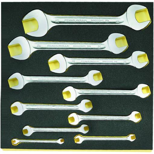 Stahlwille 96838182 TCS10/10,6X7-30X32MM sada oboustranných plochých klíčů Délka klíče (cm) (jen pro nadpis) 6 - 32 mm