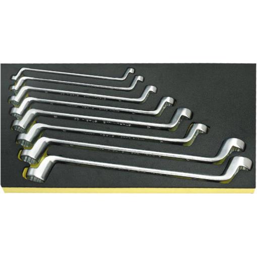 Stahlwille 96838192 TCS 20/8,6X7-19X22MM sada oboustranných očkových klíčů Délka klíče (cm) (jen pro nadpis) 6 - 22 mm