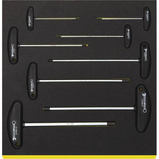 Stahlwille TCS 10768/8 sada klíčů 2 mm, 2.5 mm, 3 mm, 4 mm, 5 mm, 6 mm 8dílná