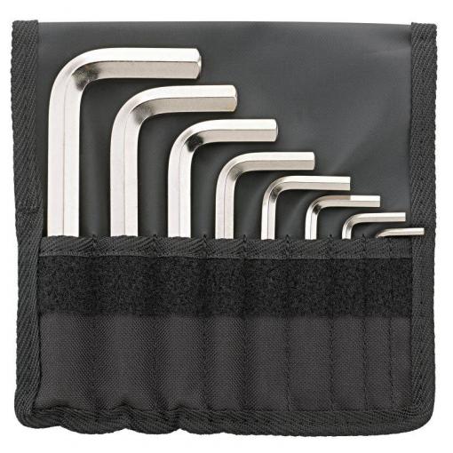 Stahlwille 10760 CV/8 sada klíčů 3 mm, 4 mm, 5 mm, 6 mm, 8 mm, 10 mm, 12 mm, 14 mm 8dílná