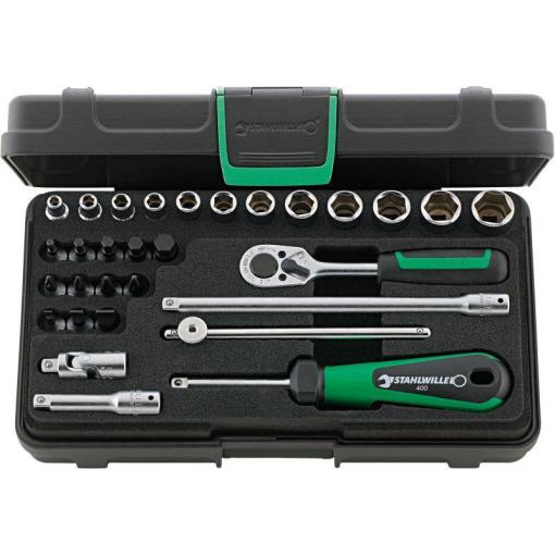 Stahlwille 40/24/6 KN sada nástrčných klíčů, 1/4 (6,3 mm), 96011138