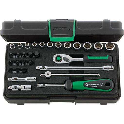 Stahlwille 40/24/6QR KN sada nástrčných klíčů, 1/4 (6,3 mm), 96011182