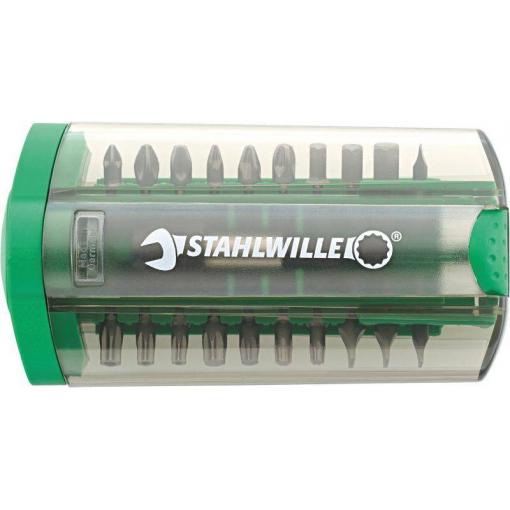 Stahlwille 1202 BIT-SET FUER ELEKTRONISCHE BOHRMASCHINEN 96080110 sada bitů, 1/4 (6,3 mm)