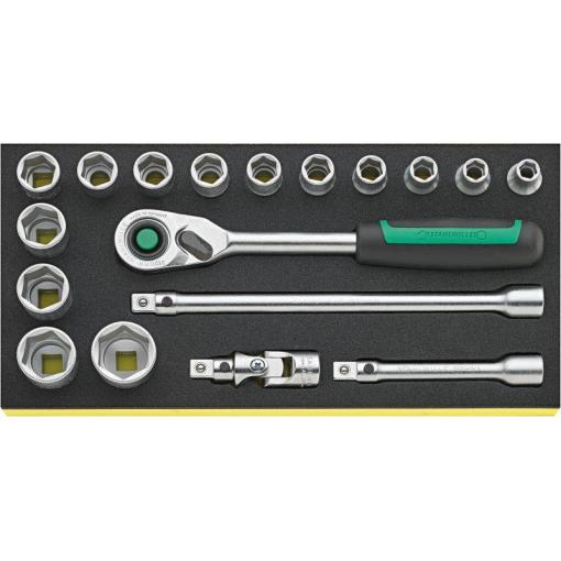 Stahlwille TCS 1/2 ZOLL 52/14/4 QR sada nástrčných klíčů, 96830352